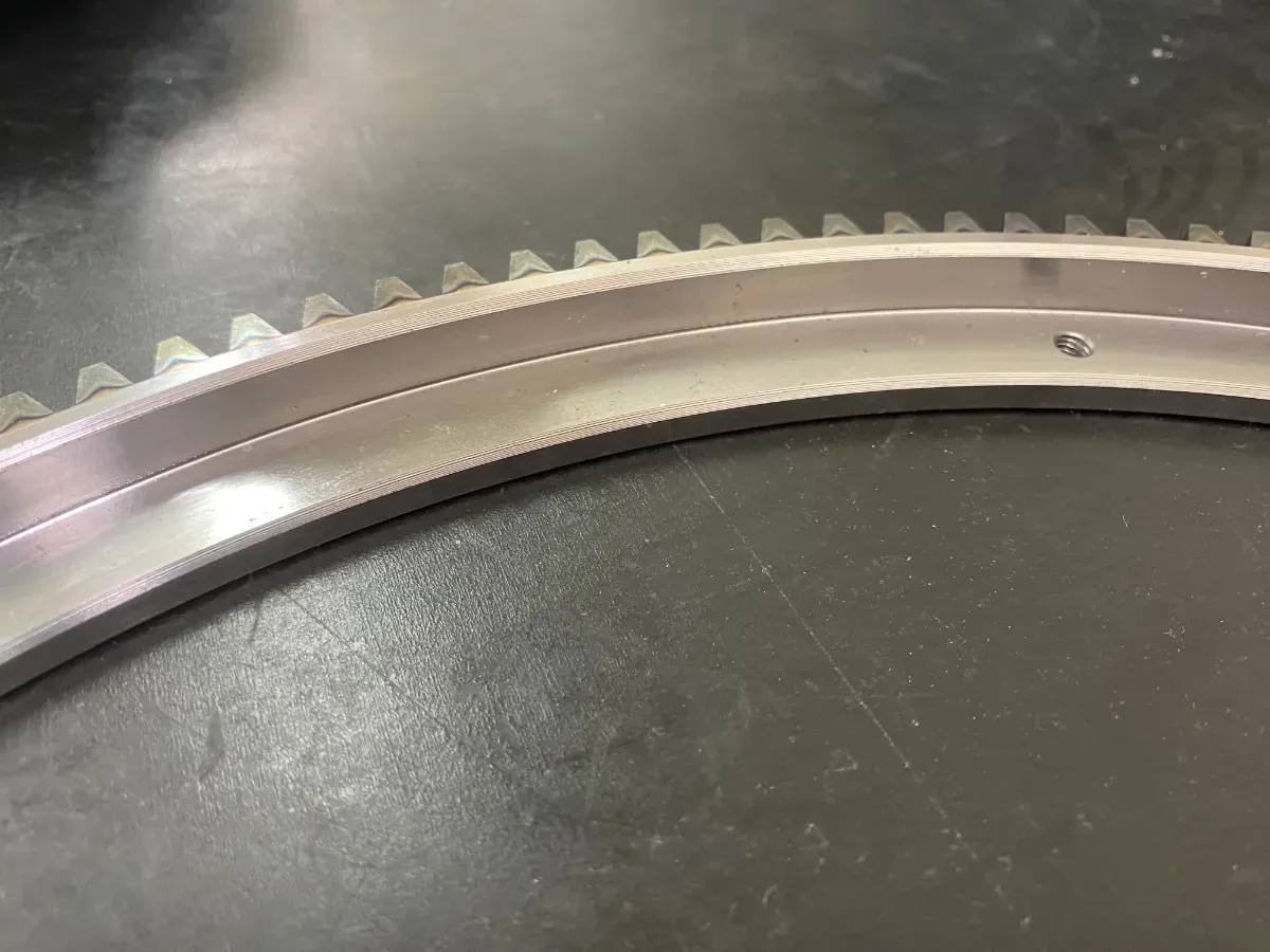 平歯車スパーギア薄肉レーザー焼きΦ385xt16.5