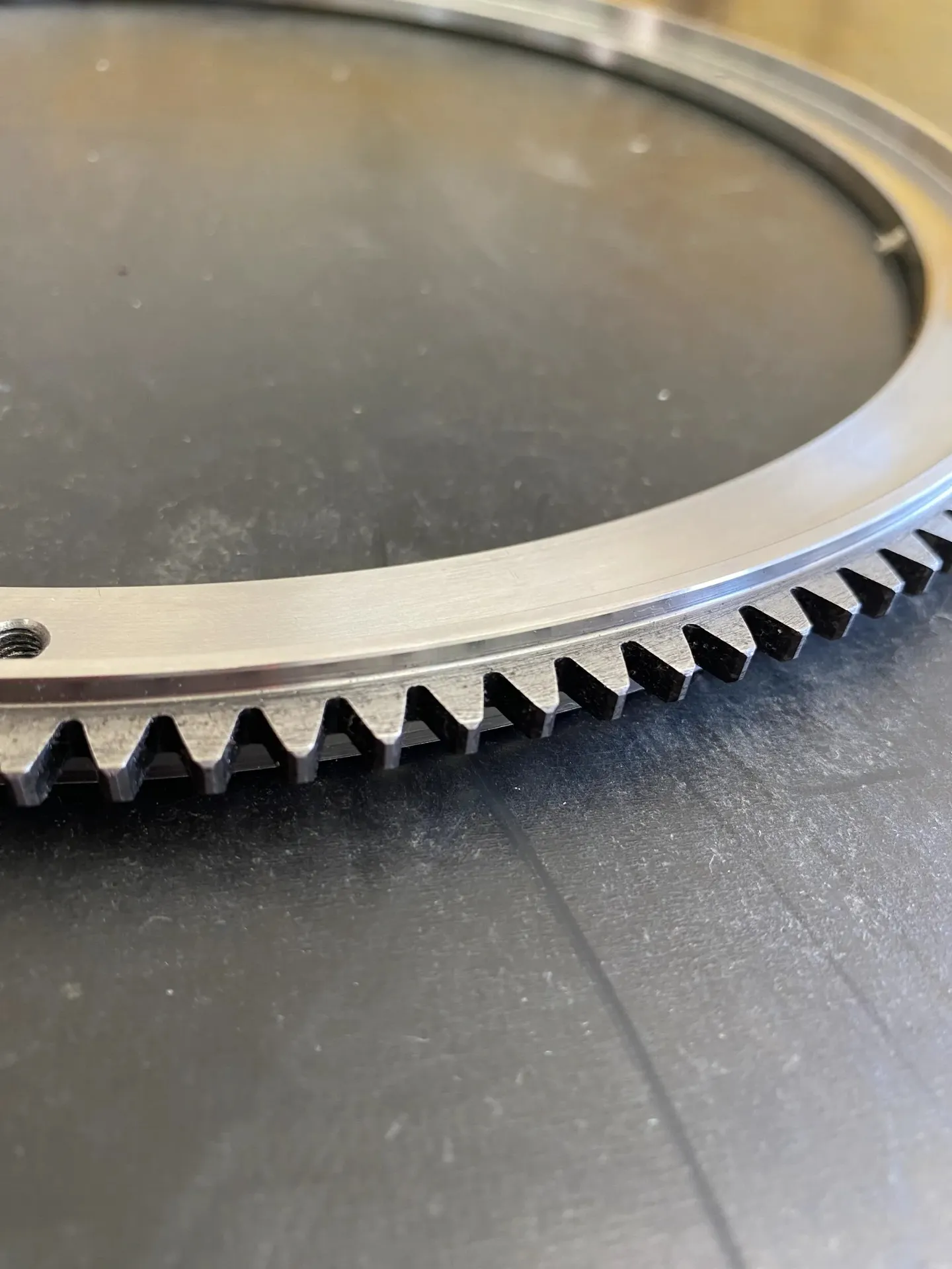 ギア 薄肉 高周波焼 Φ385xt16.5